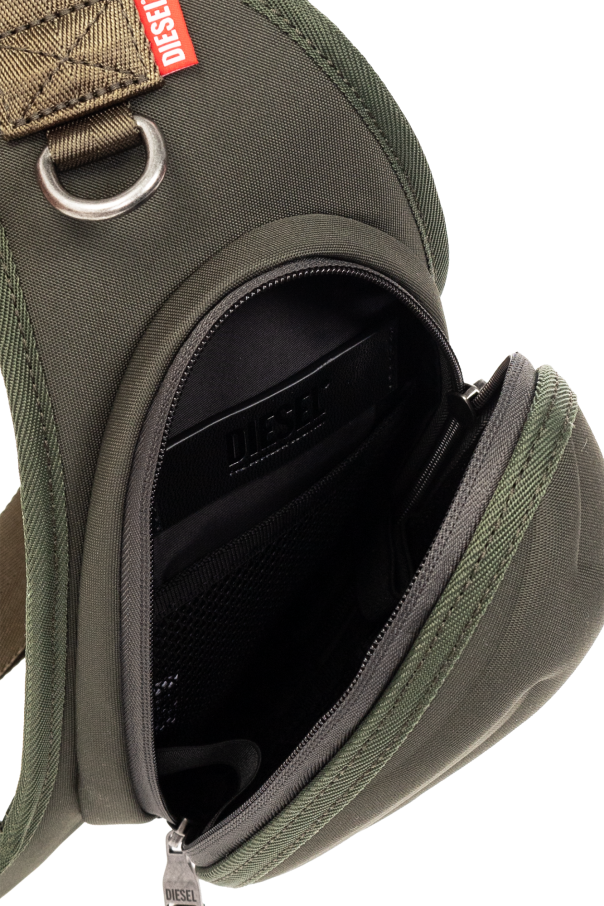 Diesel Medium Holi-D Belt Bag | Black | FARFETCH JO